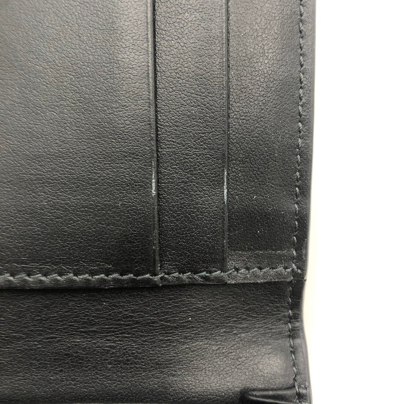 【中古品】【メンズ/レディース】 BURBERRY バーバリー CHECK FOLDING CARD CASE 80702041 チェック フォールデイング カードケース 財布 181-251220-yy-08-tei カラー：チャコール 万代Net店