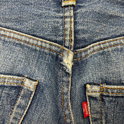 【中古品】【メンズ】 Levi's リーバイス 501 DENIM PANTS デニムパンツ ボトムス ジーンズ ボタン裏 刻印6 66前期 156-251005-ts-26-tei サイズ：W28L32 カラー：インディゴ 万代Net店