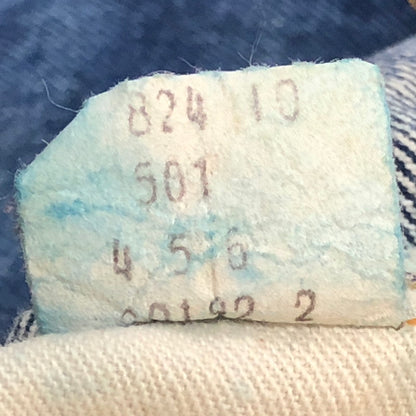 【中古品】【メンズ】 Levi's リーバイス 501 DENIM PANTS デニムパンツ ボトムス ジーンズ ボタン裏 刻印6 66前期 156-251005-ts-26-tei サイズ：W28L32 カラー：インディゴ 万代Net店