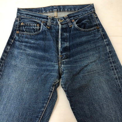 【中古品】【メンズ】 Levi's リーバイス 501 DENIM PANTS デニムパンツ ボトムス ジーンズ ボタン裏 刻印6 66前期 156-251005-ts-26-tei サイズ：W28L32 カラー：インディゴ 万代Net店