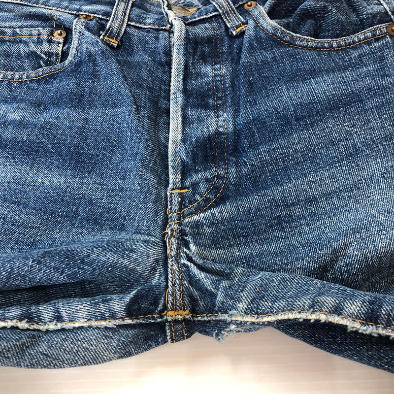 【中古品】【メンズ】 Levi's リーバイス 501 DENIM PANTS デニムパンツ ボトムス ジーンズ ボタン裏 刻印6 66前期 156-251005-ts-26-tei サイズ：W28L32 カラー：インディゴ 万代Net店