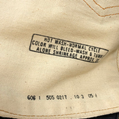 【中古品】【メンズ】 Levi's リーバイス 70’s 505 DENIM PANTS 505-0217 VINTAGE 70年代 505 デニムパンツ ボトムス ジーンズ ヴィンテージ ボタン裏 刻印5 66前期 156-251005-ts-23-tei サイズ：W27L29 カラー：インディゴ 万代Net店