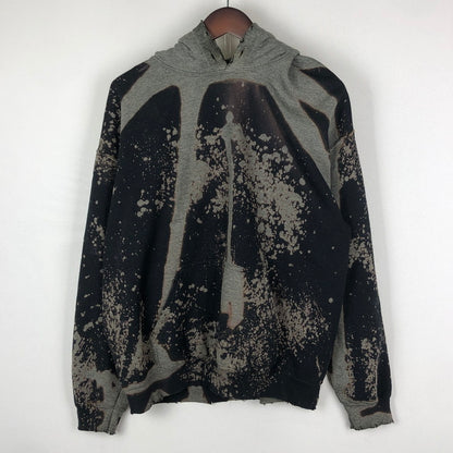 【中古品】【メンズ】 SASQUATCHfabrix. サスクワァッチファブリックス 24AW DESTROY HOODIE 24AW-CSP-002 デストロイ フーディー トップス プルオーバーフーディー 140-251002-ks-01-tei サイズ：L カラー：総柄 万代Net店