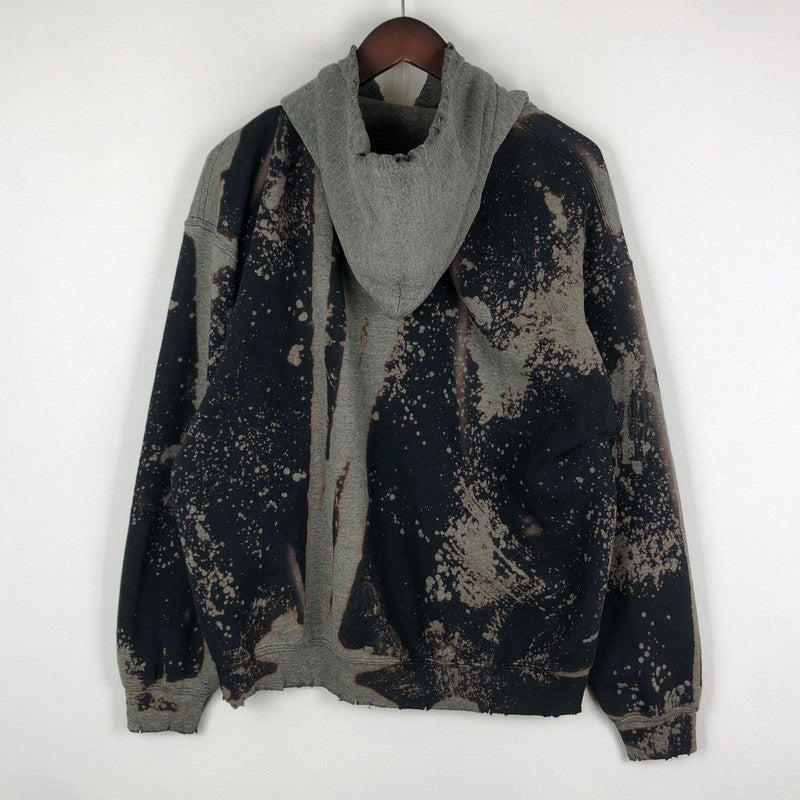 【中古品】【メンズ】 SASQUATCHfabrix. サスクワァッチファブリックス 24AW DESTROY HOODIE 24AW-CSP-002 デストロイ フーディー トップス プルオーバーフーディー 140-251002-ks-01-tei サイズ：L カラー：総柄 万代Net店