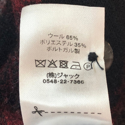 【中古品】【メンズ】 STUSSY ステューシー BRUSHED WOOL PLAID ZIP SHIRT 1110307 ブラッシュド ウール チェック ジップ シャツ ライトアウター 142-251002-ks-14-fuz サイズ：S カラー：レッド 万代Net店