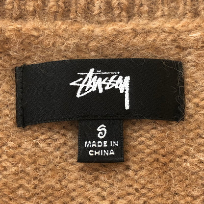 【中古品】【メンズ】 STUSSY ステューシー 24AW FULL ZIP BRUSHED MERINO SWEATER 117248 フルジップ ブラッシュメリノ セーター 長袖 トップス 142-251002-ks-15-fuz サイズ：S カラー：キャメル 万代Net店