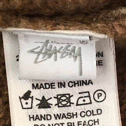 【中古品】【メンズ】 STUSSY ステューシー 24AW FULL ZIP BRUSHED MERINO SWEATER 117248 フルジップ ブラッシュメリノ セーター 長袖 トップス 142-251002-ks-15-fuz サイズ：S カラー：キャメル 万代Net店