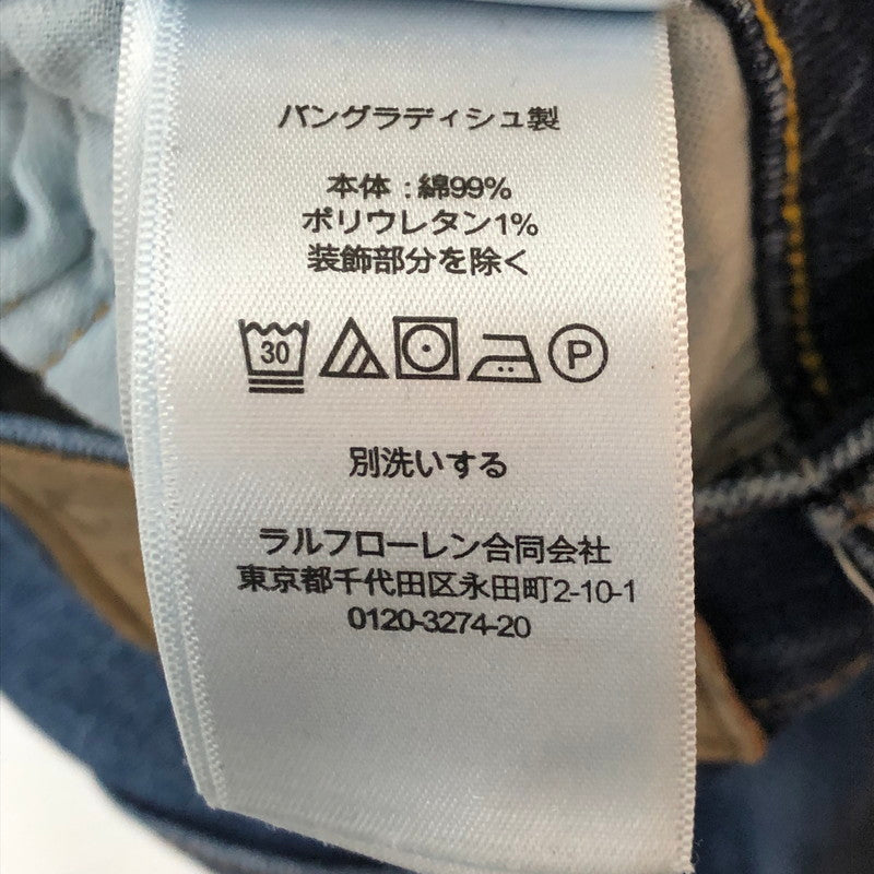 【中古品】【メンズ】 POLO RALPH LAUREN ポロ・ラルフローレン SULLIVAN SLIM DENIM PANTS サリバン スリム デニムパンツ ボトムス ジーンズ 158-250929-KS-20-tei サイズ：30 カラー：インディゴ 万代Net店
