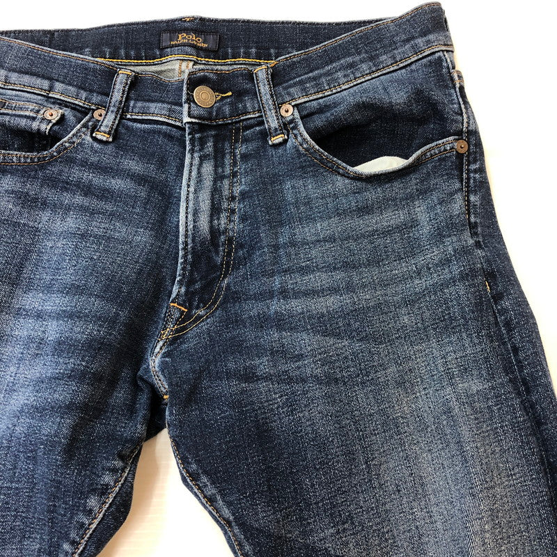 【中古品】【メンズ】 POLO RALPH LAUREN ポロ・ラルフローレン SULLIVAN SLIM DENIM PANTS サリバン スリム デニムパンツ ボトムス ジーンズ 158-250929-KS-20-tei サイズ：30 カラー：インディゴ 万代Net店