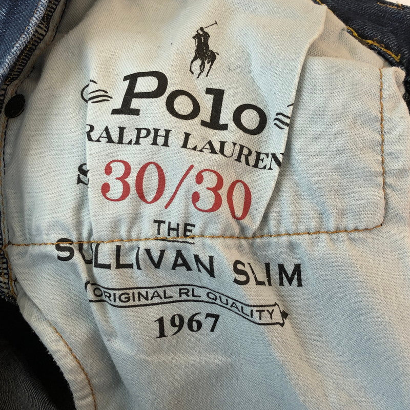 【中古品】【メンズ】 POLO RALPH LAUREN ポロ・ラルフローレン SULLIVAN SLIM DENIM PANTS サリバン スリム デニムパンツ ボトムス ジーンズ 158-250929-KS-20-tei サイズ：30 カラー：インディゴ 万代Net店