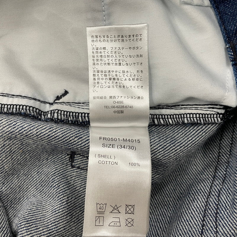 【中古品】【メンズ】 FARAH ファーラー BAGGY PANTS FR0501-M4015 バギーパンツ デニムパンツ ボトムス ジーンズ 151-260620-ss-05-tei サイズ：34 カラー：インディゴ 万代Net店