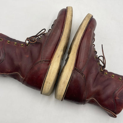 【現状渡し品】【メンズ】 Danner ダナー FOREMAN WORK BOOTS 12200 フォアマン ワークブーツ 靴 USA製 164-260108-yy-16-tei サイズ：10D カラー：レッド 万代Net店