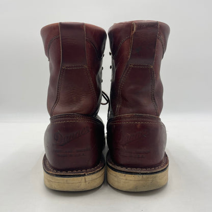 【現状渡し品】【メンズ】 Danner ダナー FOREMAN WORK BOOTS 12200 フォアマン ワークブーツ 靴 USA製 164-260108-yy-16-tei サイズ：10D カラー：レッド 万代Net店