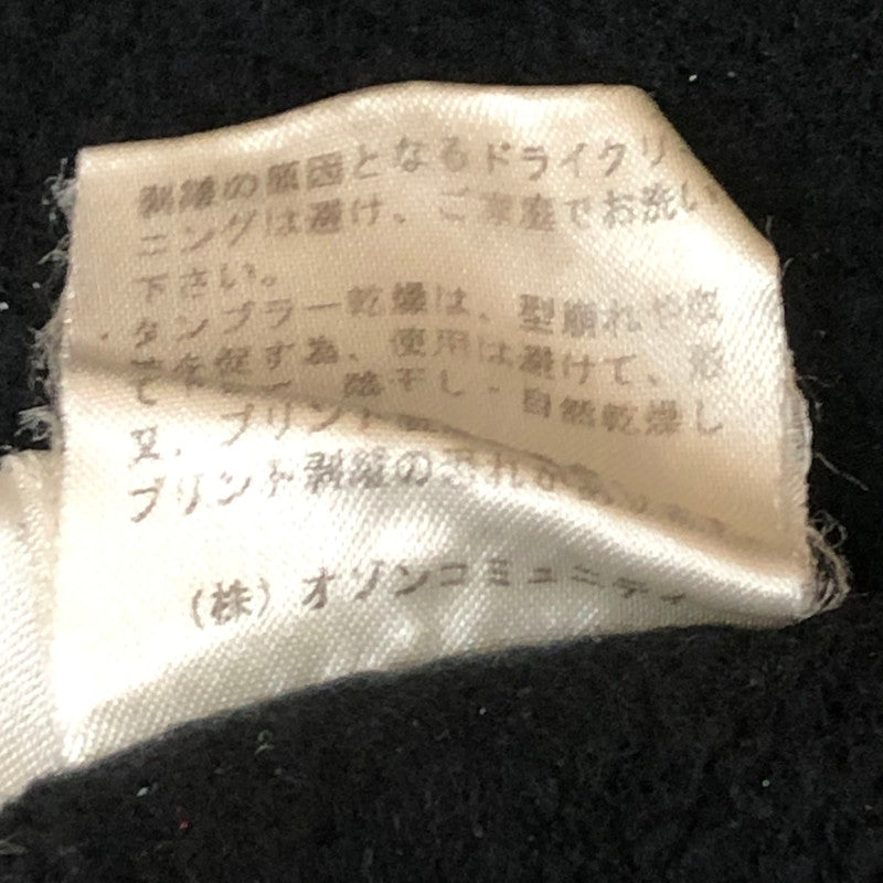 【中古品】【レディース】 HYSTERIC GLAMOUR ヒステリックグラマー FULLZIP STANDCOLLAR JACKET 2CJ-3120 フルジップ スタンドカラー ジャケット ライトアウター 刺繍 168-251126-ks-25-tei サイズ：F カラー：ブラック 万代Net店