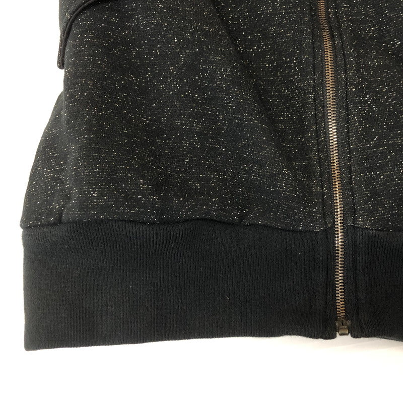 【中古品】【レディース】 HYSTERIC GLAMOUR ヒステリックグラマー FULLZIP STANDCOLLAR JACKET 2CJ-3120 フルジップ スタンドカラー ジャケット ライトアウター 刺繍 168-251126-ks-25-tei サイズ：F カラー：ブラック 万代Net店