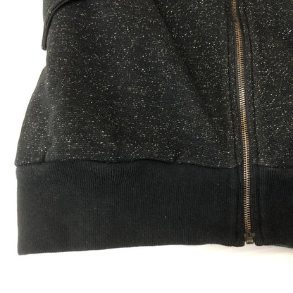 【中古品】【レディース】 HYSTERIC GLAMOUR ヒステリックグラマー FULLZIP STANDCOLLAR JACKET 2CJ-3120 フルジップ スタンドカラー ジャケット ライトアウター 刺繍 168-251126-ks-25-tei サイズ：F カラー：ブラック 万代Net店