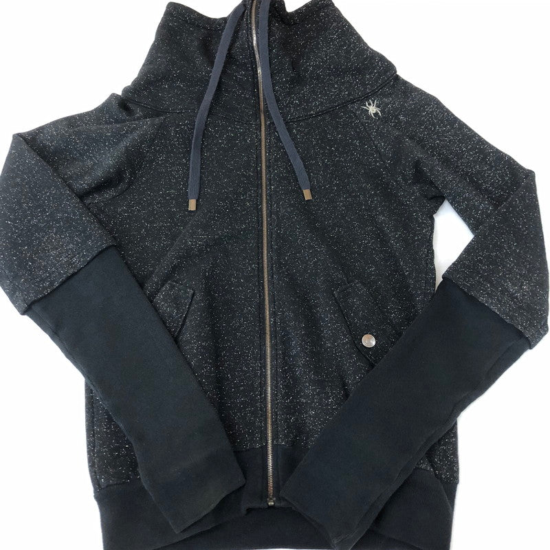 【中古品】【レディース】 HYSTERIC GLAMOUR ヒステリックグラマー FULLZIP STANDCOLLAR JACKET 2CJ-3120 フルジップ スタンドカラー ジャケット ライトアウター 刺繍 168-251126-ks-25-tei サイズ：F カラー：ブラック 万代Net店