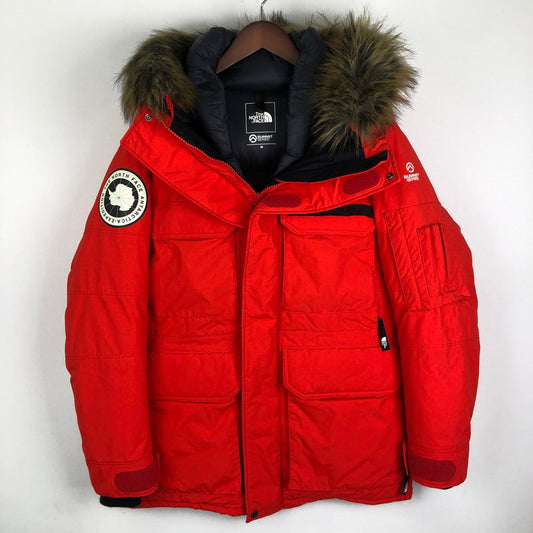 【中古品】【メンズ】 THE NORTH FACE ザ・ノースフェイス 19AW SOUTHERN CROSS PARKA ND91920 サザンクロス パーカ アウター ダウンウェア 中綿ジャケット 144-250929-KS-09-tei サイズ：M カラー：レッド 万代Net店