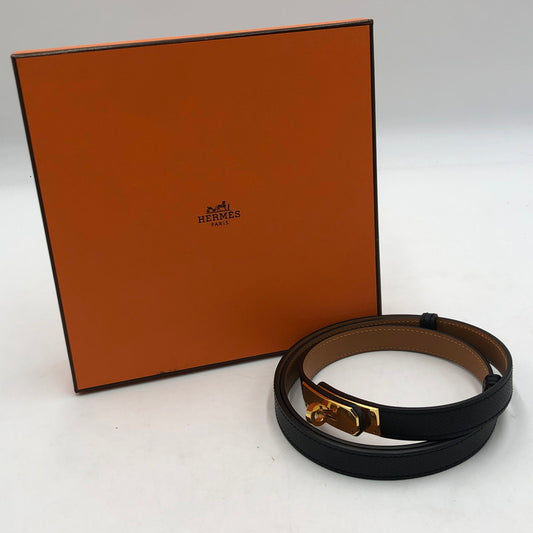 【中古品】【レディース】 HERMES エルメス ケリーベルト PM B刻印 ベルト 服飾雑貨 アクセサリー 182-251103-yy-16-tei カラー：ブラック 万代Net店