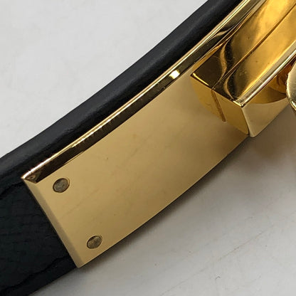 【中古品】【レディース】 HERMES エルメス ケリーベルト PM B刻印 ベルト 服飾雑貨 アクセサリー 182-251103-yy-16-tei カラー：ブラック 万代Net店