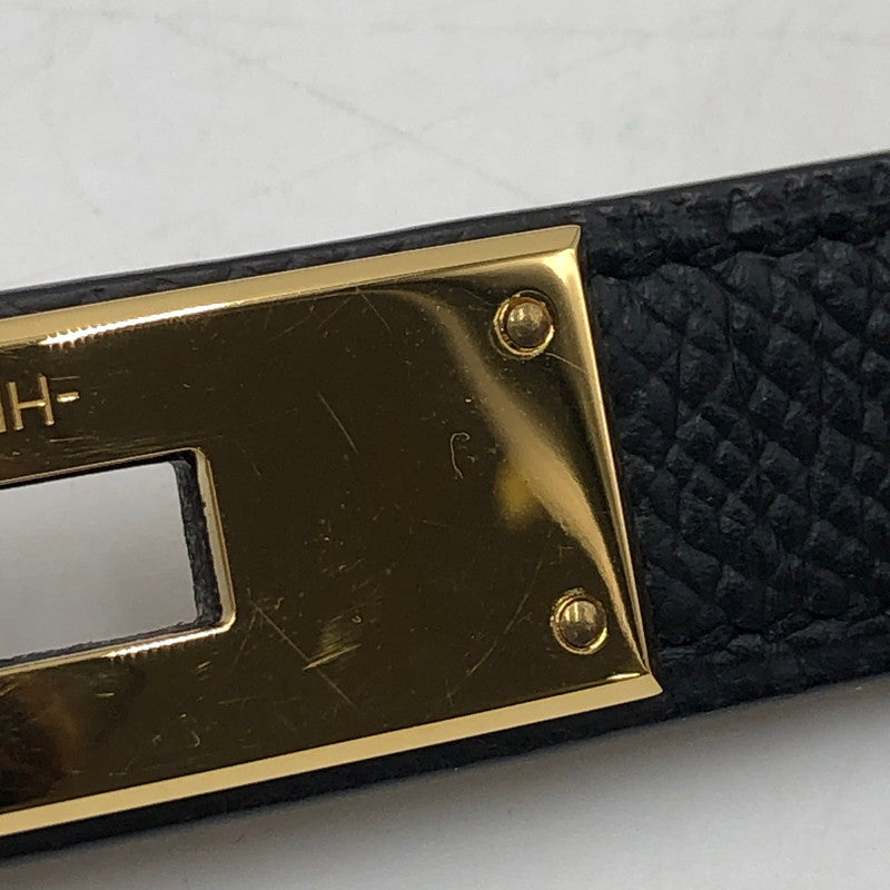 【中古品】【レディース】 HERMES エルメス ケリーベルト PM B刻印 ベルト 服飾雑貨 アクセサリー 182-251103-yy-16-tei カラー：ブラック 万代Net店