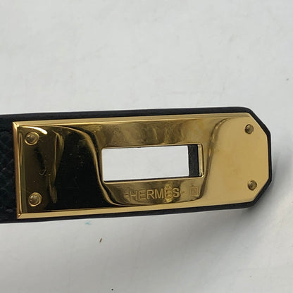 【中古品】【レディース】 HERMES エルメス ケリーベルト PM B刻印 ベルト 服飾雑貨 アクセサリー 182-251103-yy-16-tei カラー：ブラック 万代Net店