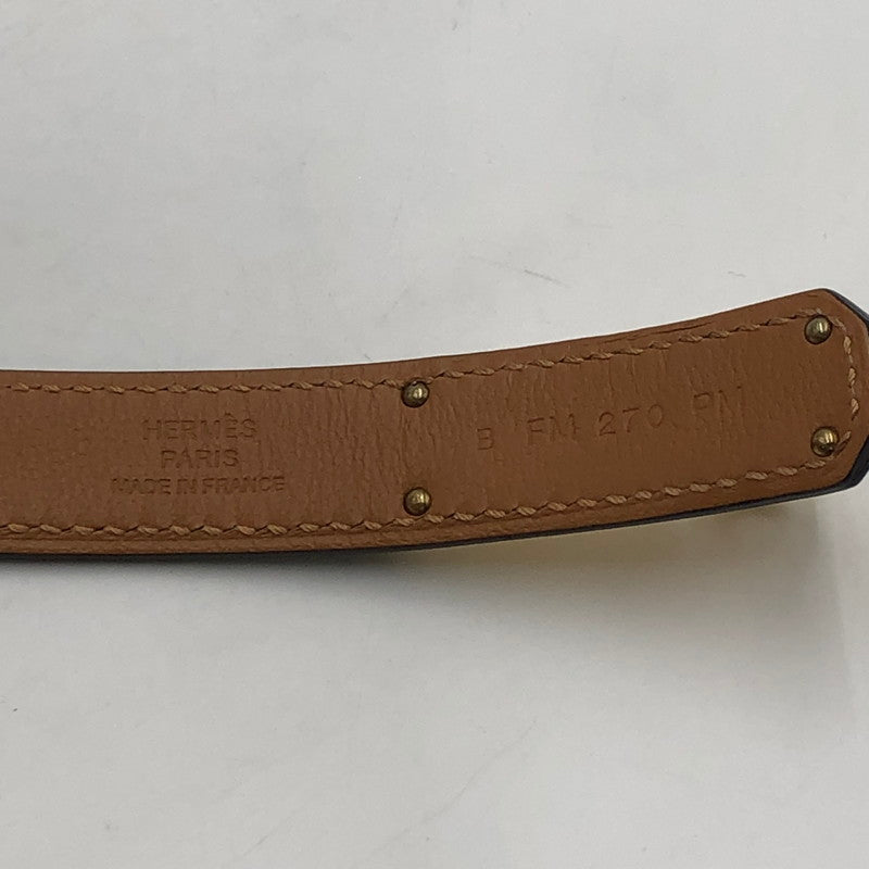 【中古品】【レディース】 HERMES エルメス ケリーベルト PM B刻印 ベルト 服飾雑貨 アクセサリー 182-251103-yy-16-tei カラー：ブラック 万代Net店