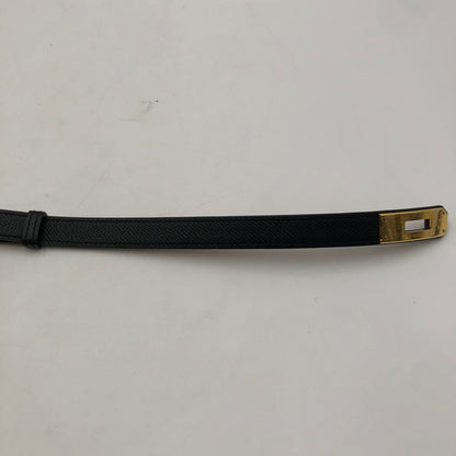 【中古品】【レディース】 HERMES エルメス ケリーベルト PM B刻印 ベルト 服飾雑貨 アクセサリー 182-251103-yy-16-tei カラー：ブラック 万代Net店