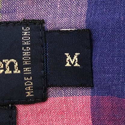 【現状渡し品】【メンズ】 RALPH LAUREN ラルフローレン 90's MADRAS CHECK BD L/S SHIRT 90年代 マドラス チェック ボタンダウン ロングスリーブ シャツ 長袖 トップス 145-250930-yo-12-tei サイズ：M カラー：パープル系 万代Net店