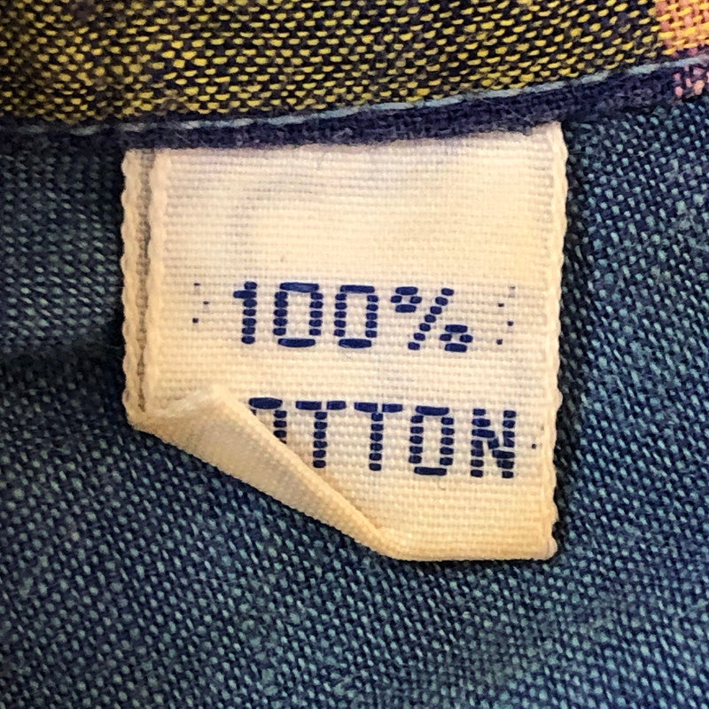 【現状渡し品】【メンズ】 RALPH LAUREN ラルフローレン 90's MADRAS CHECK BD L/S SHIRT 90年代 マドラス チェック ボタンダウン ロングスリーブ シャツ 長袖 トップス 145-250930-yo-12-tei サイズ：M カラー：パープル系 万代Net店