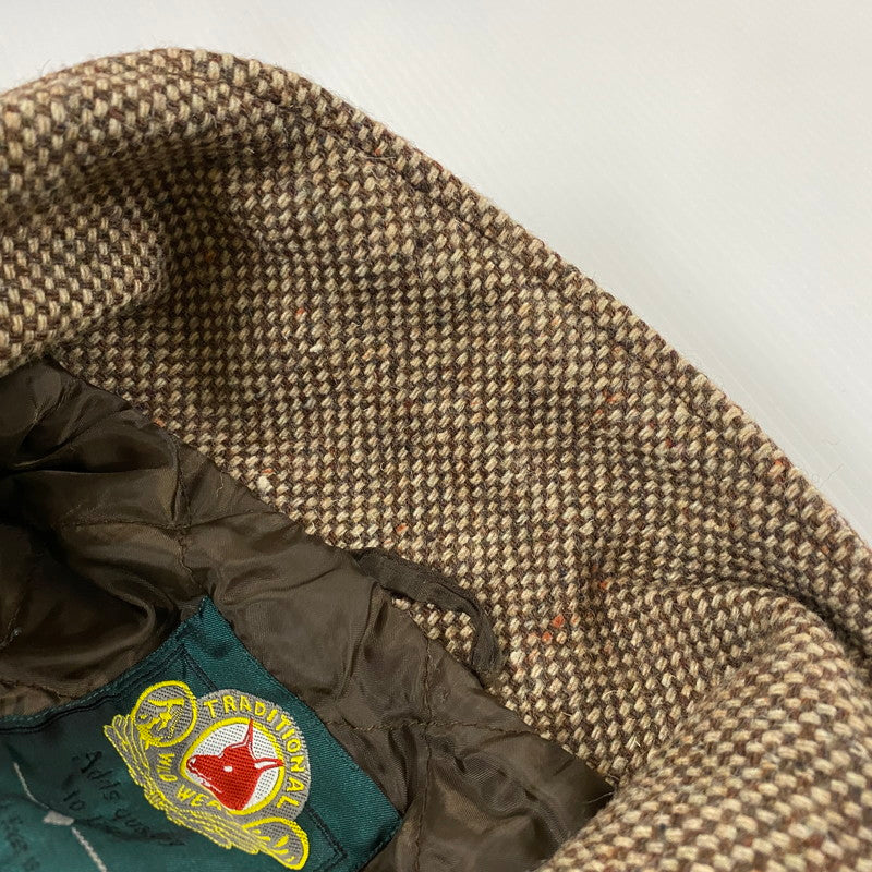 【中古品】【メンズ】 Traditional Weatherwear トラディショナルウェザーウェア TWEED DUFFLE JACKET ツウィード ダッフル ジャケット アウター 145-250930-yo-15-tei サイズ：L カラー：ブラウン 万代Net店