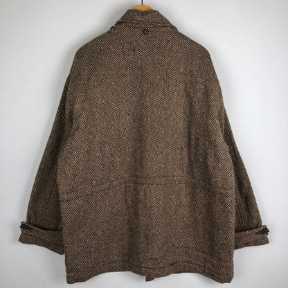【中古品】【メンズ】 Traditional Weatherwear トラディショナルウェザーウェア TWEED DUFFLE JACKET ツウィード ダッフル ジャケット アウター 145-250930-yo-15-tei サイズ：L カラー：ブラウン 万代Net店