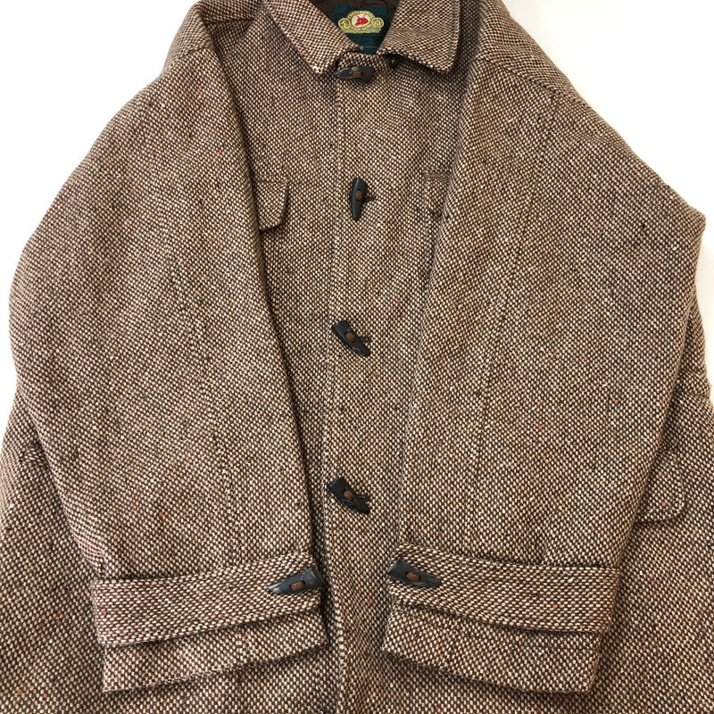 【中古品】【メンズ】 Traditional Weatherwear トラディショナルウェザーウェア TWEED DUFFLE JACKET ツウィード ダッフル ジャケット アウター 145-250930-yo-15-tei サイズ：L カラー：ブラウン 万代Net店