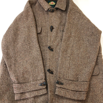 【中古品】【メンズ】 Traditional Weatherwear トラディショナルウェザーウェア TWEED DUFFLE JACKET ツウィード ダッフル ジャケット アウター 145-250930-yo-15-tei サイズ：L カラー：ブラウン 万代Net店