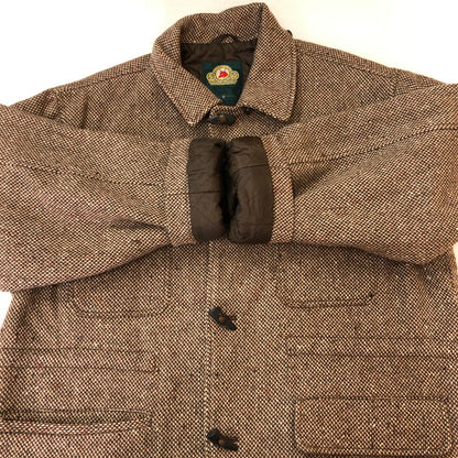 【中古品】【メンズ】 Traditional Weatherwear トラディショナルウェザーウェア TWEED DUFFLE JACKET ツウィード ダッフル ジャケット アウター 145-250930-yo-15-tei サイズ：L カラー：ブラウン 万代Net店