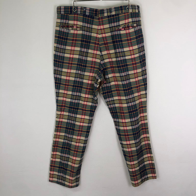 【中古品】【メンズ】 JOS.A.BANK CLOTHIERS ジョス エー バンク クロージャーズ INDIA MADRAS CHECK PANTS インディア マドラス チェック パンツ ボトムス 156-251124-yo-24-tei サイズ：表記無し カラー：マルチ 万代Net店
