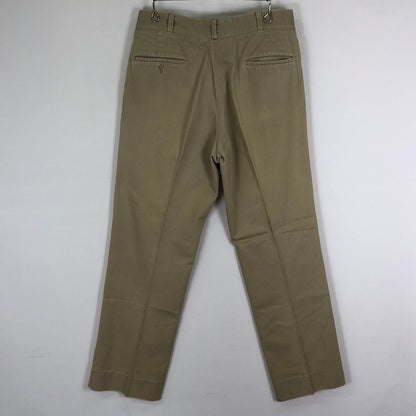 【中古品】【メンズ】 Brooks Brothers ブルックスブラザーズ 70～80's CHINO PANTS VINTAGE 70~80年代 チノパンツ ボトムス ヴィンテージ 156-251124-yo-25-tei サイズ：表記無し カラー：ベージュ 万代Net店