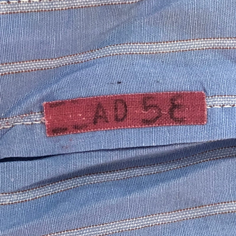 【現状渡し品】【メンズ】 Brooks Brothers ブルックスブラザーズ 90's MAKERS STRIPE BD L/S SHIRT 90年代 メイカーズ ストライプ ボタンダウン ロングスリーブ シャツ 長袖 トップス 145-251003-yo-08-tei サイズ：16-6 カラー：ライトブルー 万代Net店