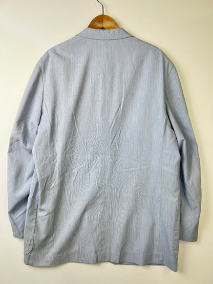 【中古品】【メンズ】 VAN ヴァン SEERSUCKER TAILORED JACKET シアサッカーテーラードジャケット アウター 147-260916-YS-11-hon サイズ：L カラー：ブルー系 万代Net店