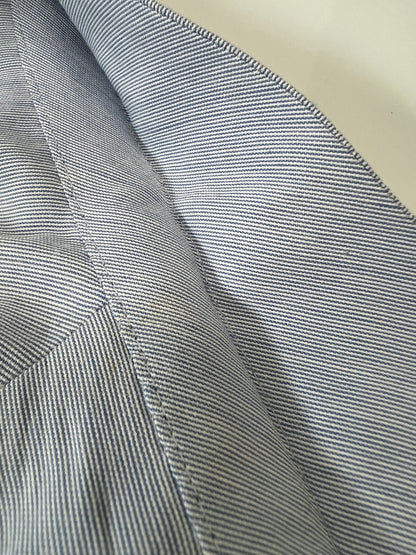 【中古品】【メンズ】 VAN ヴァン SEERSUCKER TAILORED JACKET シアサッカーテーラードジャケット アウター 147-260916-YS-11-hon サイズ：L カラー：ブルー系 万代Net店