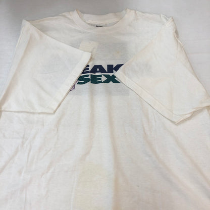 【現状渡し品】【レディース】 NIKE ナイキ 90's LOGO PRINT S/S TEE 90年代 ロゴプリント ショートスリーブ Tシャツ 半袖 トップス 148-251002-ks-28-tei サイズ：L カラー：ホワイト 万代Net店