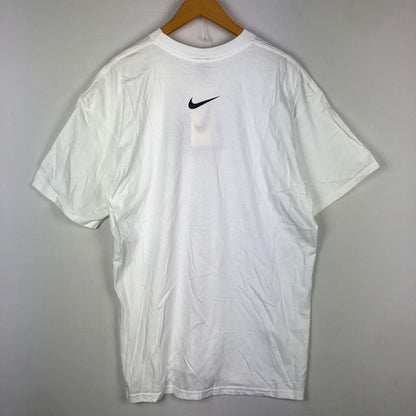【中古品】【レディース】 NIKE ナイキ 90's LOGO PRINT S/S TEE 670281 90年代 ロゴプリント ショートスリーブ Tシャツ 半袖 トップス USA製 148-251002-ks-29-tei サイズ：L カラー：ホワイト 万代Net店