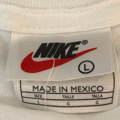 【中古品】【レディース】 NIKE ナイキ 90's LOGO PRINT S/S TEE 670281 90年代 ロゴプリント ショートスリーブ Tシャツ 半袖 トップス USA製 148-251002-ks-29-tei サイズ：L カラー：ホワイト 万代Net店