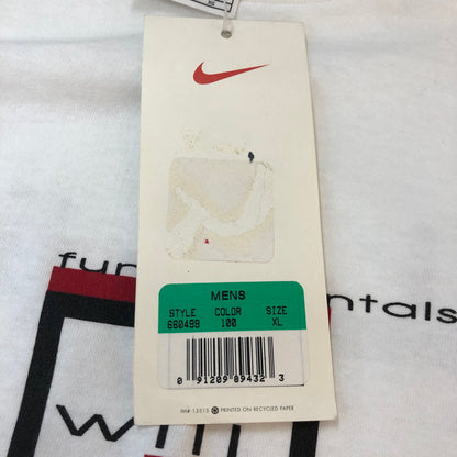 【中古品】【メンズ】 NIKE ナイキ 90's MICHAEL JORDAN BACK PRINT S/S TEE 660499 90年代 マイケルジョーダン バックプリント ショートスリーブ Tシャツ 半袖 トップス USA製 148-251002-ks-27-tei サイズ：XL カラー：ホワイト 万代Net店