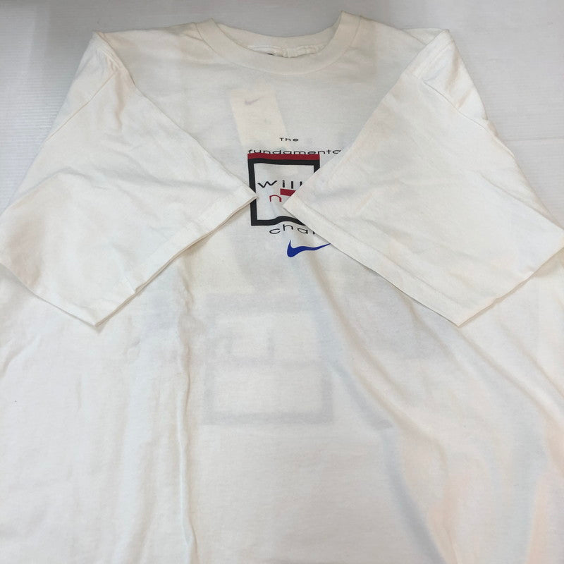 【中古品】【メンズ】 NIKE ナイキ 90's MICHAEL JORDAN BACK PRINT S/S TEE 660499 90年代 マイケルジョーダン バックプリント ショートスリーブ Tシャツ 半袖 トップス USA製 148-251002-ks-27-tei サイズ：XL カラー：ホワイト 万代Net店