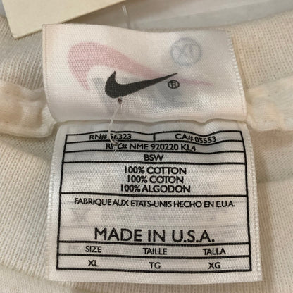 【中古品】【メンズ】 NIKE ナイキ 90's MICHAEL JORDAN BACK PRINT S/S TEE 660499 90年代 マイケルジョーダン バックプリント ショートスリーブ Tシャツ 半袖 トップス USA製 148-251002-ks-27-tei サイズ：XL カラー：ホワイト 万代Net店