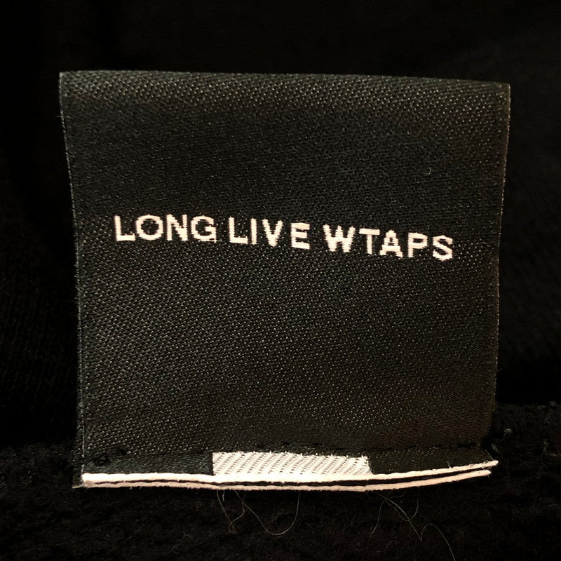 【中古品】【メンズ】 WTAPS ダブルタップス SNEAK INGREDIENTS HOODY スニーク イングリディエント フーディ 長袖 トップス プルオーバー フーディ 142-251007-yo-08-fuz サイズ：02 カラー：ブラック 万代Net店