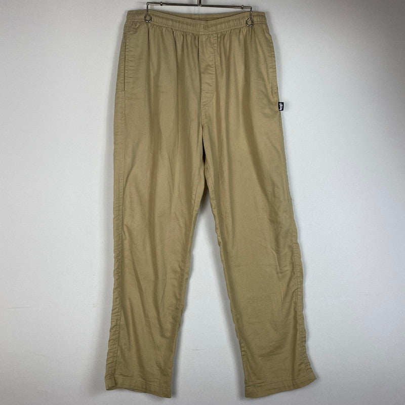 【中古品】【メンズ】 STUSSY ステューシー BRUSHED BEACH PANT ブラッシュド ビーチ パンツ ボトムス 153-260702-ss-07-tei サイズ：M カラー：ベージュ 万代Net店