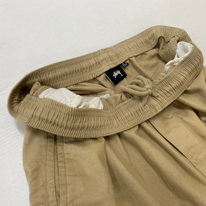 【中古品】【メンズ】 STUSSY ステューシー BRUSHED BEACH PANT ブラッシュド ビーチ パンツ ボトムス 153-260702-ss-07-tei サイズ：M カラー：ベージュ 万代Net店