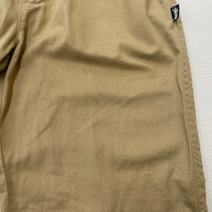 【中古品】【メンズ】 STUSSY ステューシー BRUSHED BEACH PANT ブラッシュド ビーチ パンツ ボトムス 153-260702-ss-07-tei サイズ：M カラー：ベージュ 万代Net店